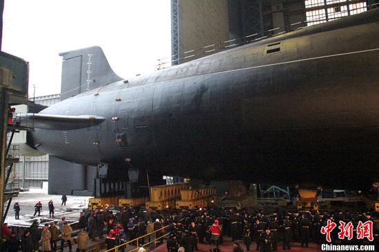 俄媒：数艘“北风之神”级核潜艇入列俄海军常备力量