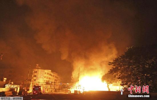 2014年8月1日凌晨，台湾高雄市前镇区发生燃气爆炸。
