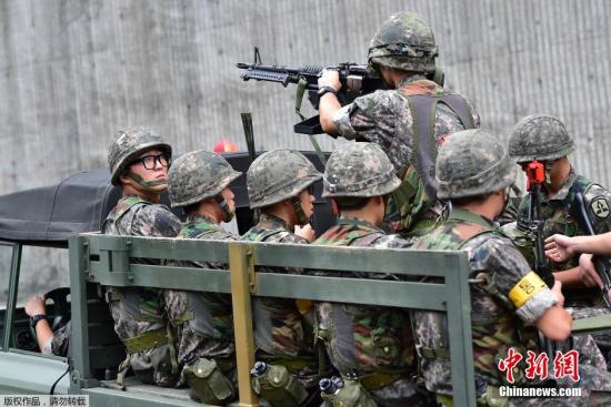 朝媒谴责美韩军演 称将每年定期军事应对