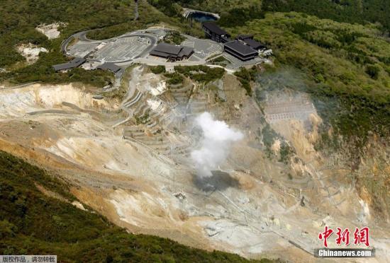 日本大涌谷因火山活动隆起8厘米 称存在压力