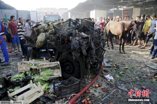 巴格达爆炸袭击数十人亡 “伊斯兰国”宣称负责2