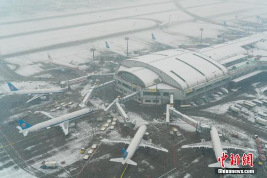 首都机场 资料图。图片来源：视觉中国