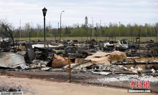 加拿大林火灾区情况好转 一些石油厂解除疏散令 