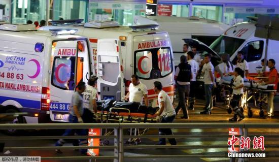 自杀式恐袭致43人死 土耳其总理指IS系幕后黑手 