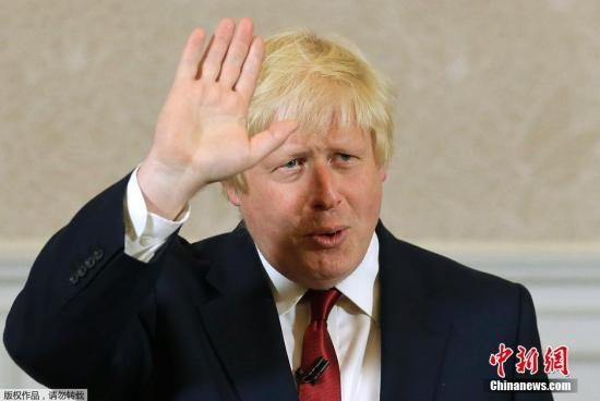 当地时间2016年6月30日，英国伦敦，伦敦前市长鲍里斯·约翰逊发宣布不会竞选保守党党首，他不会参与竞争首相一职。鲍里斯·约翰逊为脱欧派代表人物，在卡梅伦宣布将于10月份辞职之后，约翰逊曾被视为新任首相的热门人选。