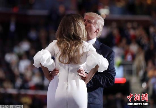 特朗普名模妻子共和党大会首秀成“娇”点 涉嫌抄袭引争议 
