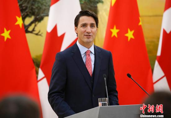 资料图：加拿大总理特鲁多。 <a target='_blank' href='http://www.chinanews.com/'>中新社</a>记者 刘震 摄