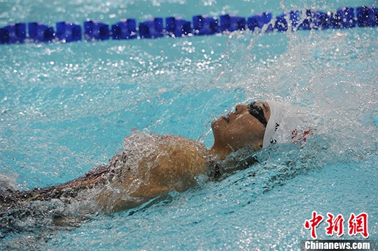 中国游泳女神刘湘打破亚洲纪录 兑现世锦赛诺