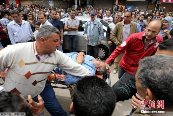 埃及两座基督教堂连遭自杀式爆炸袭击 至少180余人死伤