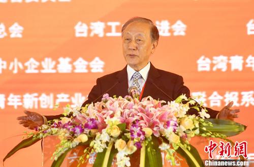 资料图：台湾新党主席郁慕明 <a target='_blank' href='http://www.chinanews.com/'>中新社</a>记者 吕明 摄