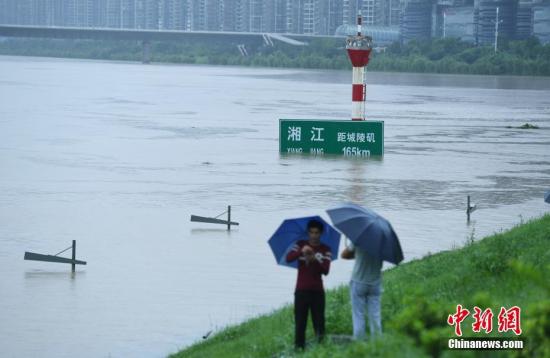天降暴雨水围三湘数百万人受灾 长沙城经历“大考”