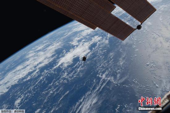 资料图:宇宙空间近地轨道。 资料图:宇宙空间近地轨道。
