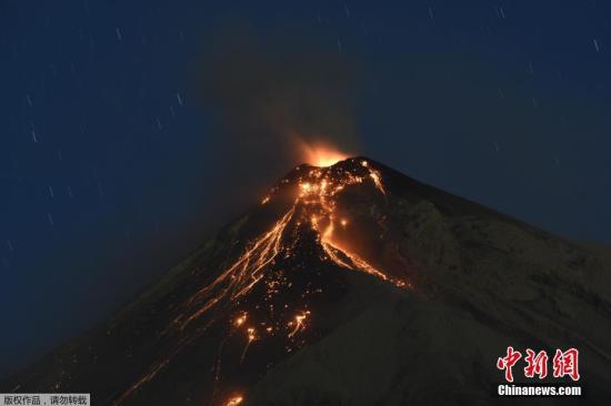 危地马拉火山爆发致至少6人死亡 3100人被疏