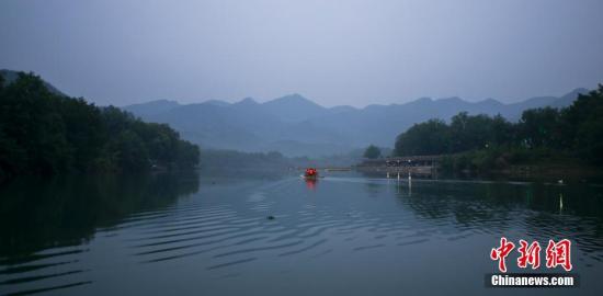 This file photo shows the Yongan River in Zhejiang Province. (Photo/China News Service)