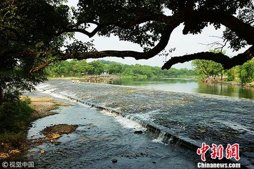 2005年7月29日，广西桂林灵渠风光。灵渠小天平风光。 图片来源：视觉中国