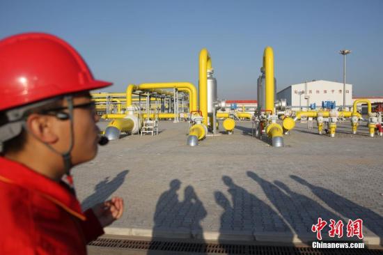 资料图：天然气管道。<a target='_blank' href='http://www.chinanews.com/'>中新社</a>记者 苏丹 摄