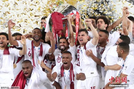 卡塔尔队以3：1战胜日本队，首夺亚洲杯冠军。