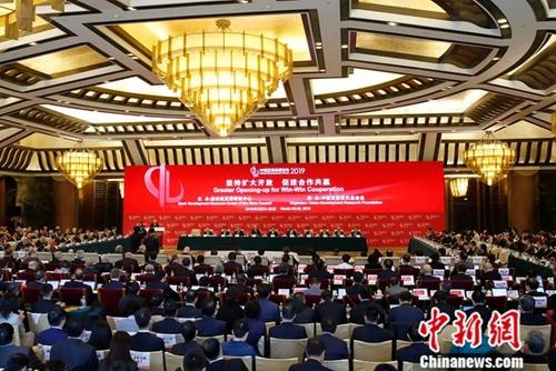3月24日，中国发展高层论坛2019年会开幕式在北京举行。本届论坛的主题是“坚持扩大开放 促进合作共赢”。<a target='_blank' href='http://www.chinanews.com/'>中新社</a>记者 韩海丹 摄