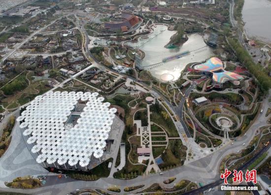 资料图:无人机拍摄的北京世园会园区。<a target='_blank' href='http://www.chinanews.com/'>中新社</a>记者 侯宇 摄 资料图:无人机拍摄的北京世园会园区。<a target='_blank' href='http://www.chinanews.com/'>中新社</a>记者 侯宇 摄