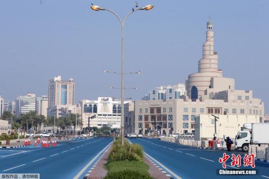 资料图：卡塔尔首都多哈。