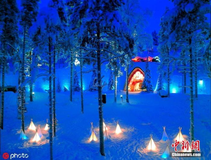 资料图：芬兰罗瓦涅米圣诞老人村。图片来源：IC photo