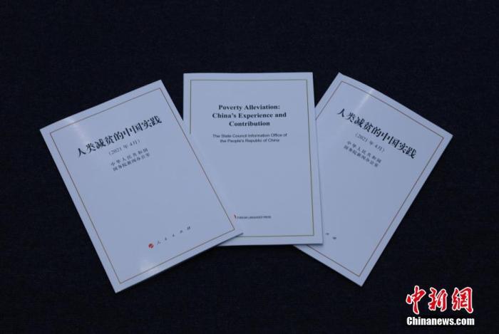 4月6日，国务院新闻办公室在北京发表《人类减贫的中国实践》白皮书。<a target='_blank' href='http://www.chinanews.com/'>中新社</a>记者 杨可佳 摄