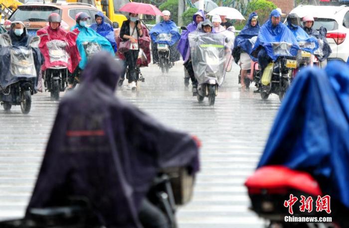 长江中下游地区有持续性强降水 华北等地多雷阵雨