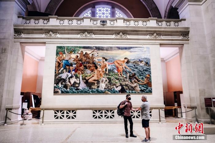 美国纽约大都会博物馆位于美国纽约第五大道的82号大街，馆内的陈列室共有248个，常年展出的几万件展品。图片来源：视觉中国