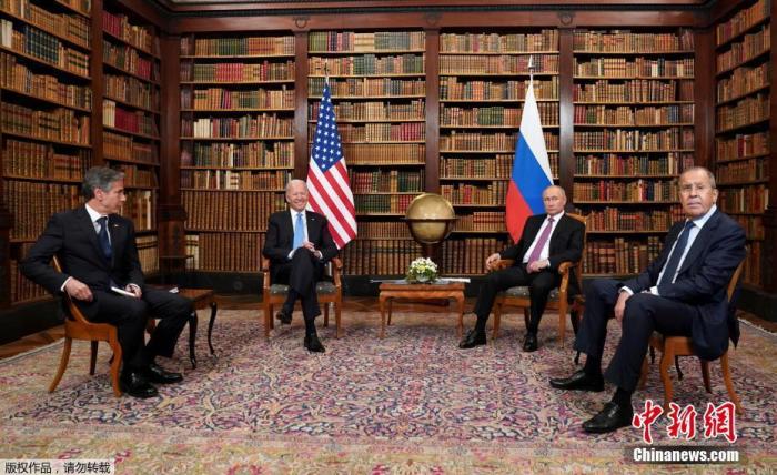 当地时间6月16日，俄罗斯总统普京和美国总统拜登在瑞士日内瓦一处名叫拉格兰奇的别墅会晤。