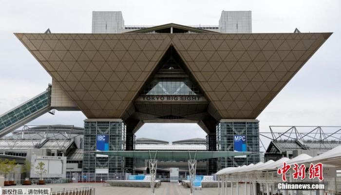 当地时间7月1日，位于东京江东区国际展览中心的东京奥运会主新闻中心（MPC）对外开放。