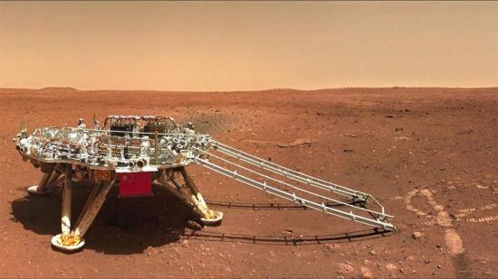 China's Mars rover Zhurong. (Photo/VCG)