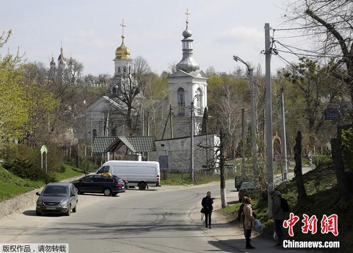 资料图：乌克兰首都基辅的街道