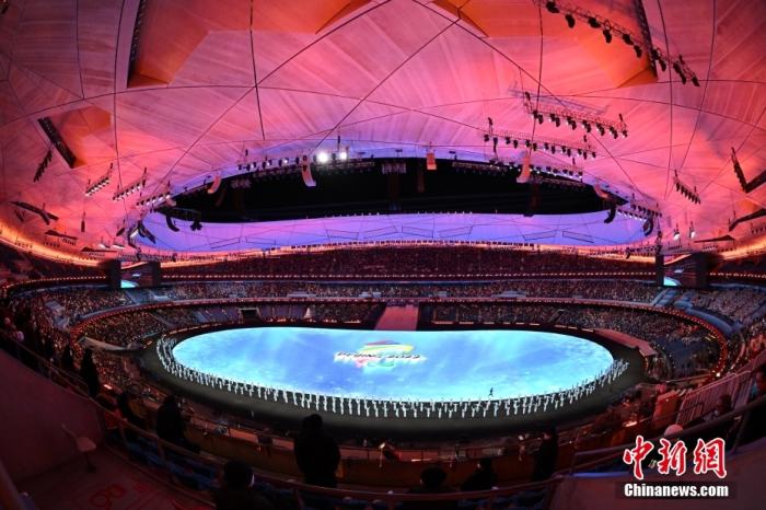 3月4日，北京2022年冬残奥会开幕式在北京国家体育场举行。 <a target='_blank' href='/'>中新社</a>记者 杨华峰 摄