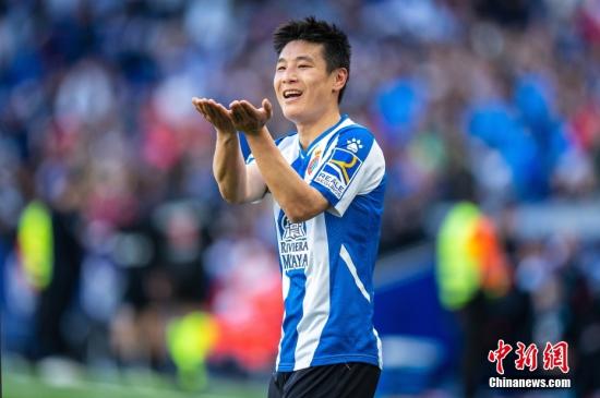 Espanyol confirms departure of Chinese striker Wu Lei