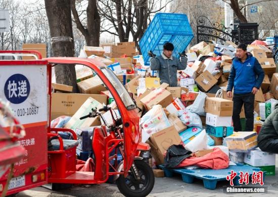 More than 641 million parcels delivered over Spring Festival holiday