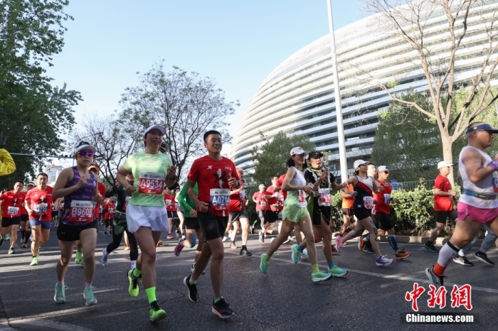 2023年北京半程馬拉松舉行 肯尼亞選手破賽會紀錄奪冠