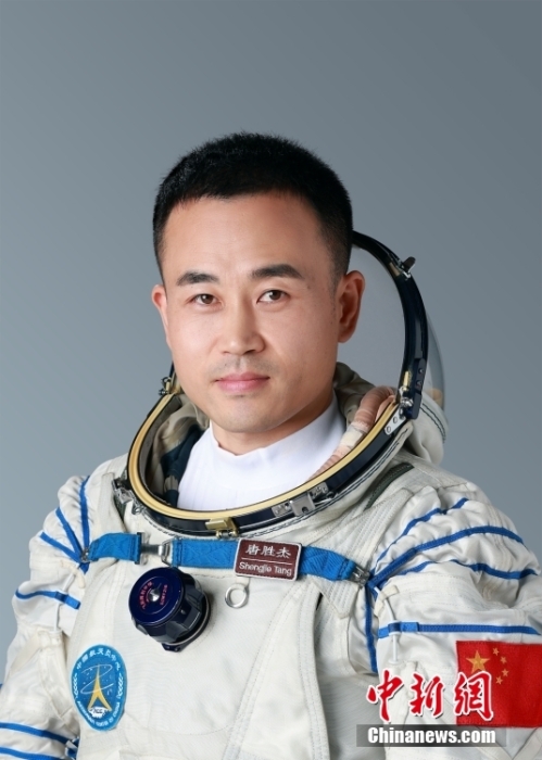 航天员唐胜杰。中国载人航天工程办公室 供图