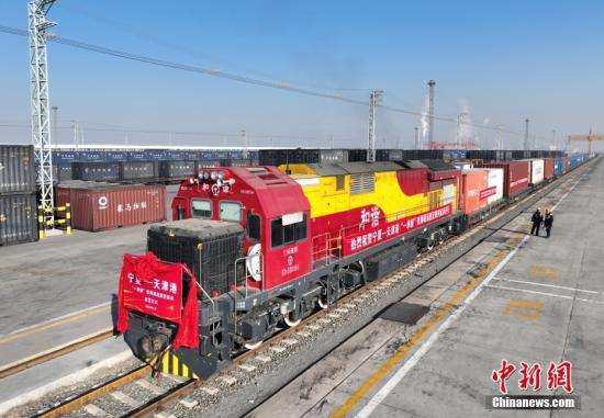 More than 85,000 freight train trips connect China to Europe