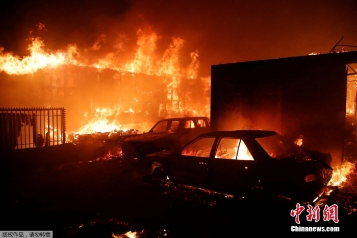 智利森林火灾死亡人数已升至112人仍有数百人失踪