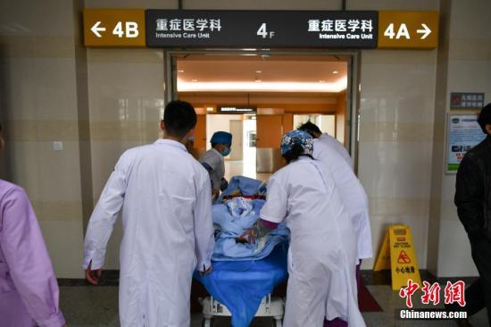 资料图：图为一家医院内。中新社记者 任东 摄
