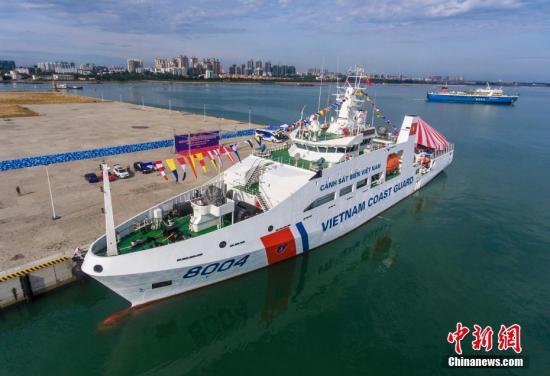 Fujian Coast Guard conducts patrol near Jinmen