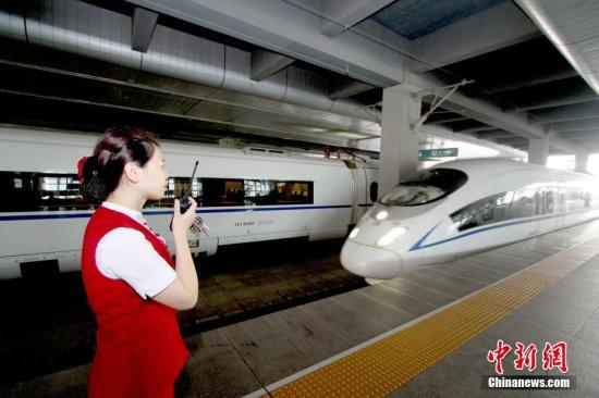资料图：北京站。 中新社记者 张道正 摄