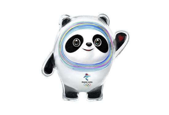 2022年北京冬奥会吉祥物“冰墩墩”。北京冬奥组委 供图