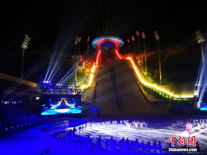 资料图：国家跳台滑雪中心
中新社记者 李晓伟 摄
