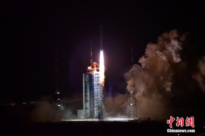10月14日18时51分，中国在太原卫星发射中心采用长征二号丁运载火箭，成功发射首颗太阳探测科学技术试验卫星“羲和号”。 <a target='_blank' href='/'>中新社</a>发 郑逃逃 摄