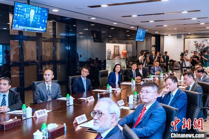 7月28日，香港教育界学习宣传贯彻习近平主席给培侨中学学生回信精神座谈会在香港举行。 <a target='_blank' href='/'>中新社</a>记者 侯宇 摄