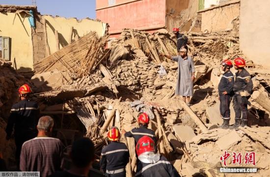 Condolences, aid pour in for quake-hit Morocco